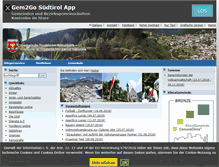 Tablet Screenshot of gemeinde.truden.bz.it